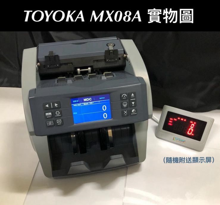 Toyoka MX-08A 驗鈔機