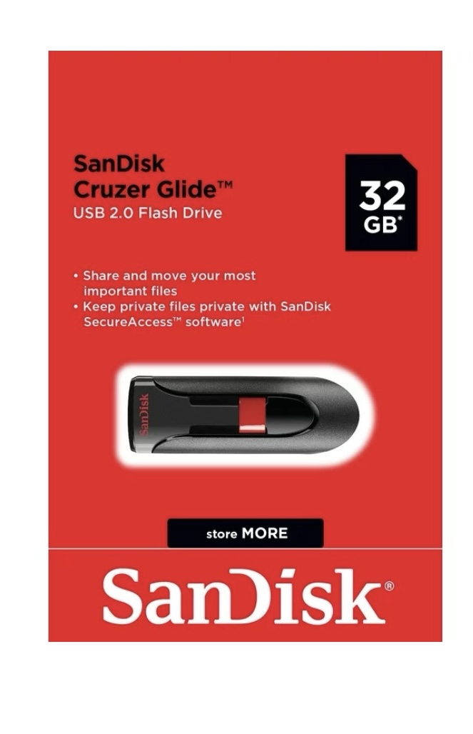 SanDisk Cruzer Glide USB 2.0 (32 GB) 隨身碟 #USB 手指 #SDCZ60