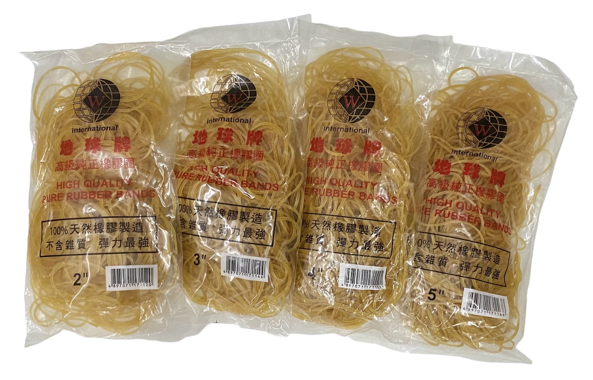 Global 地球橡筋圈 (袋裝)