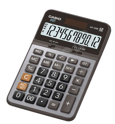 Casio AX-120B 桌面計算機 (12位)