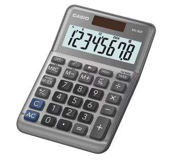 Casio MS-8F 桌面計算機 (8位)