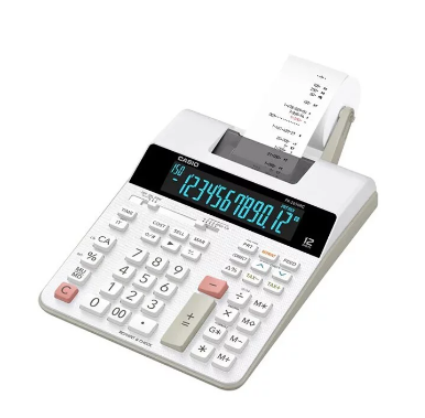 Casio FR-2650RC 双色出纸计算机  - 白色 (free delivery)