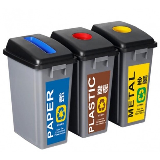 60L 膠環保垃圾桶 **預訂貨品, 歡迎查詢報價**