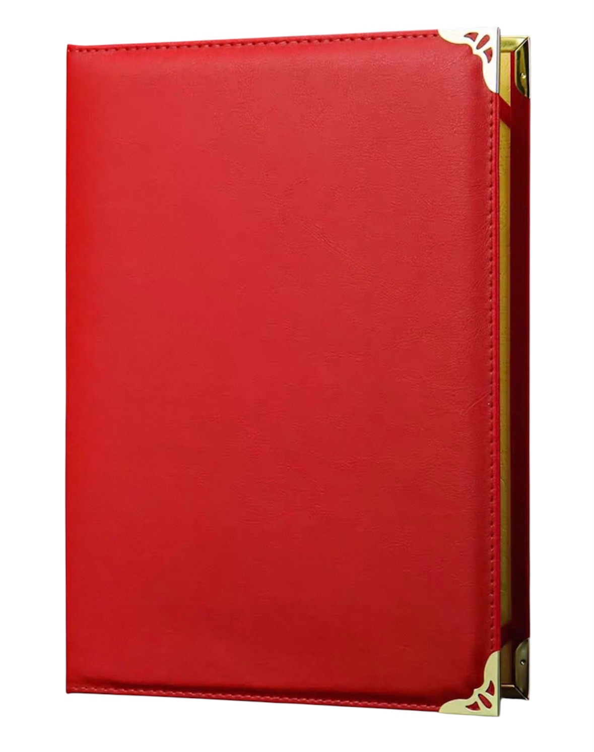 C02 - A4 合約簿 / 證書套 / 獎狀套 (PU-金角雙面) 加厚PU (滿$300免費送貨)