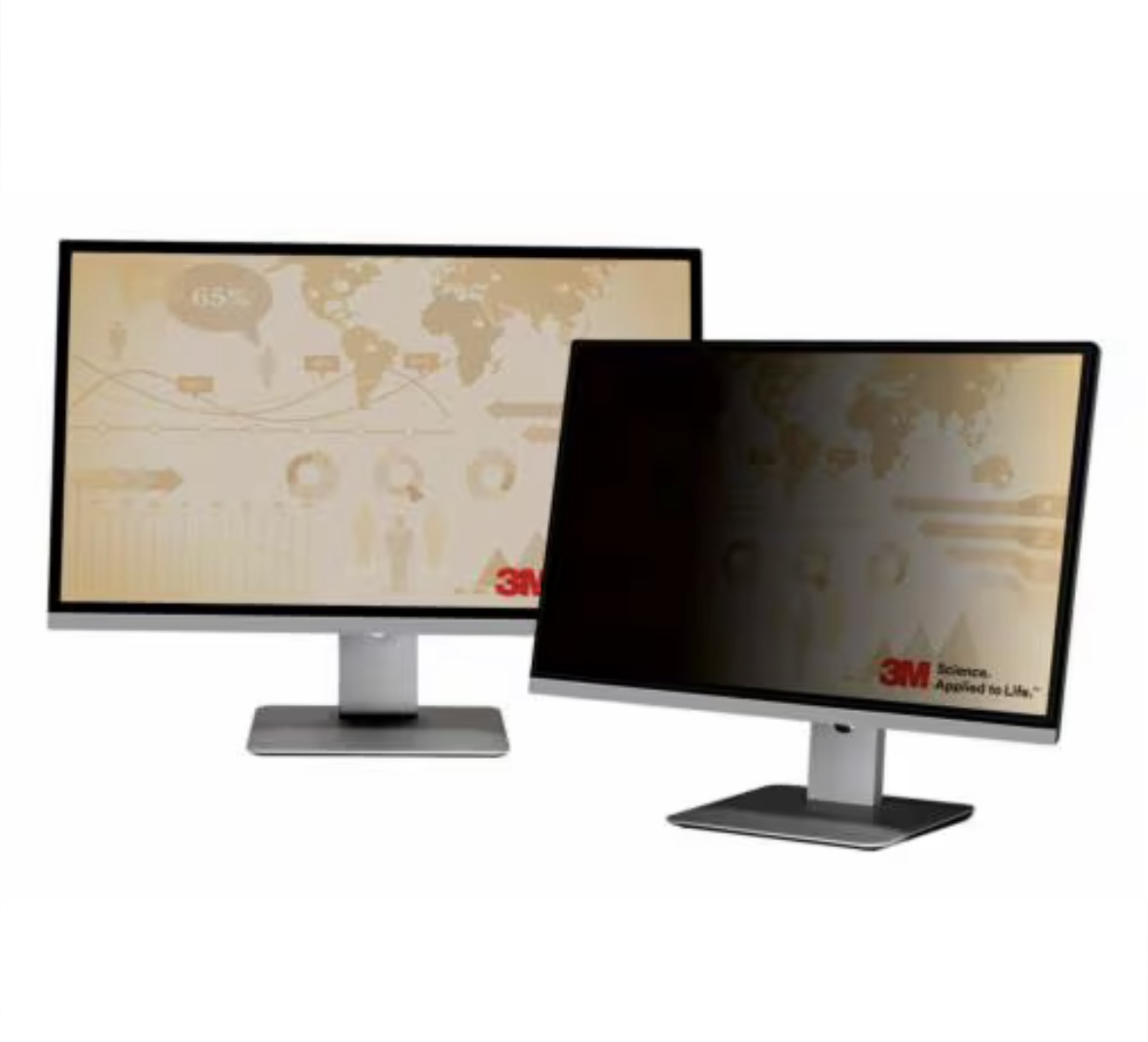 3M™ 隱私防窺片, 適用於 49英寸全螢幕顯示器, 32:9, PF490W3E