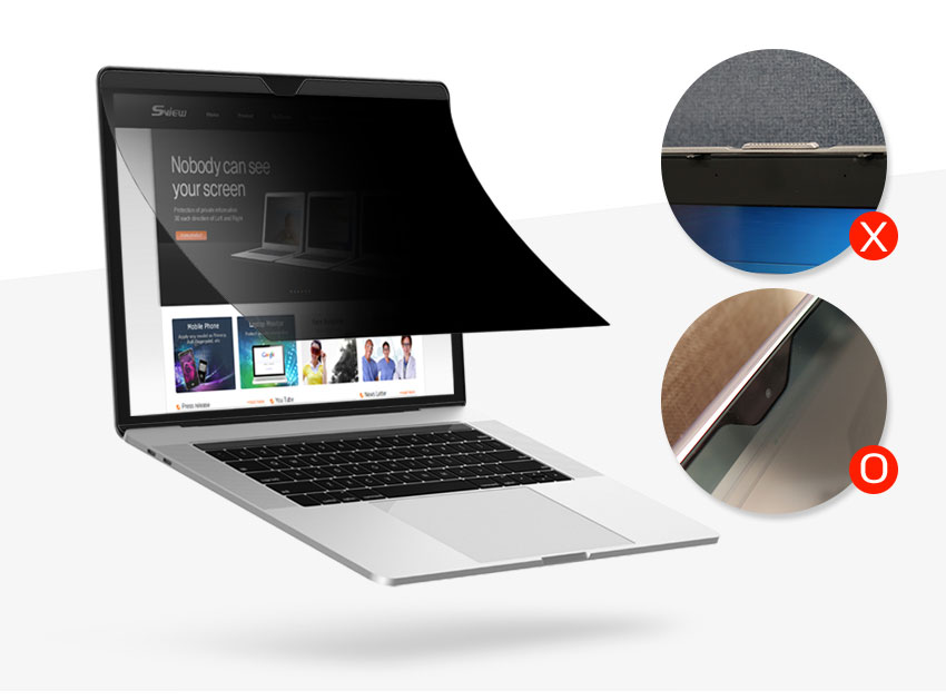 Sview MacBook Pro(M1/M2) 13吋磁吸防窺片