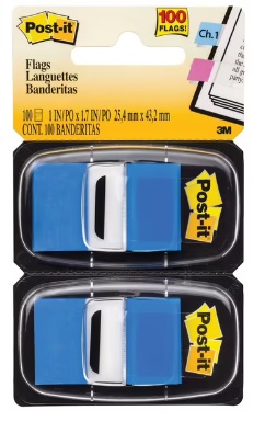 3M 報事貼 680-BE2 藍色旗仔 孖裝