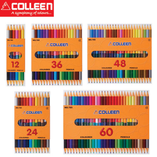 COLLEEN 785 兩頭木顏色筆 - 48色