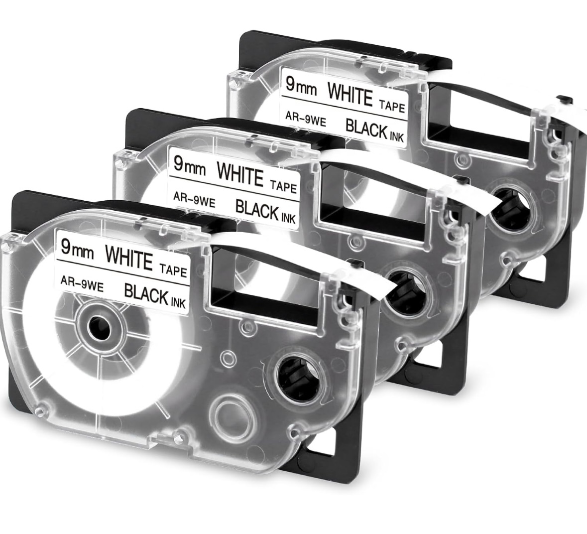 AIMO Laminated Tape for Casio Label Printer 標籤帶 9mm x8M