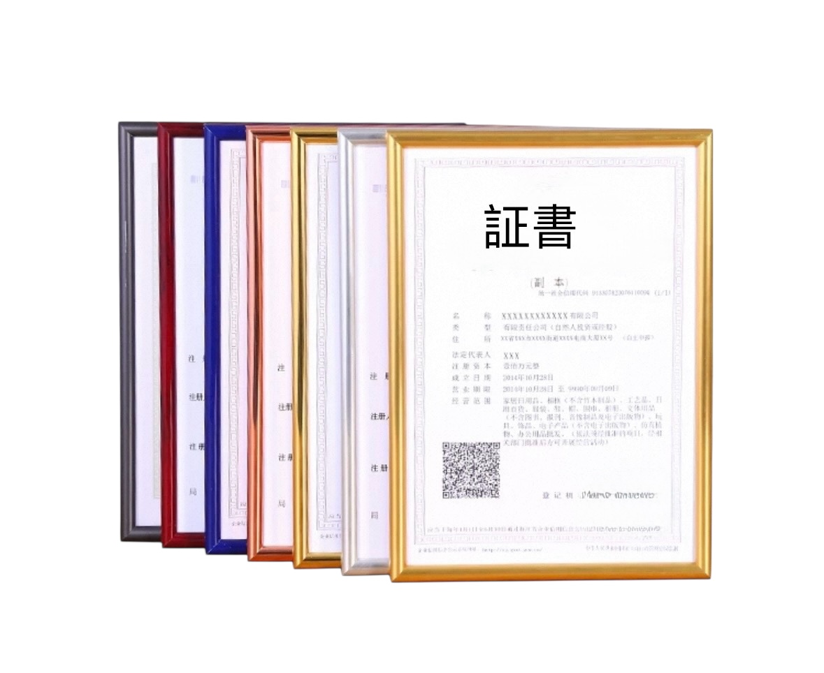 鋁合金 (幼邊) 證書架 (A3) (滿$300免費送貨)