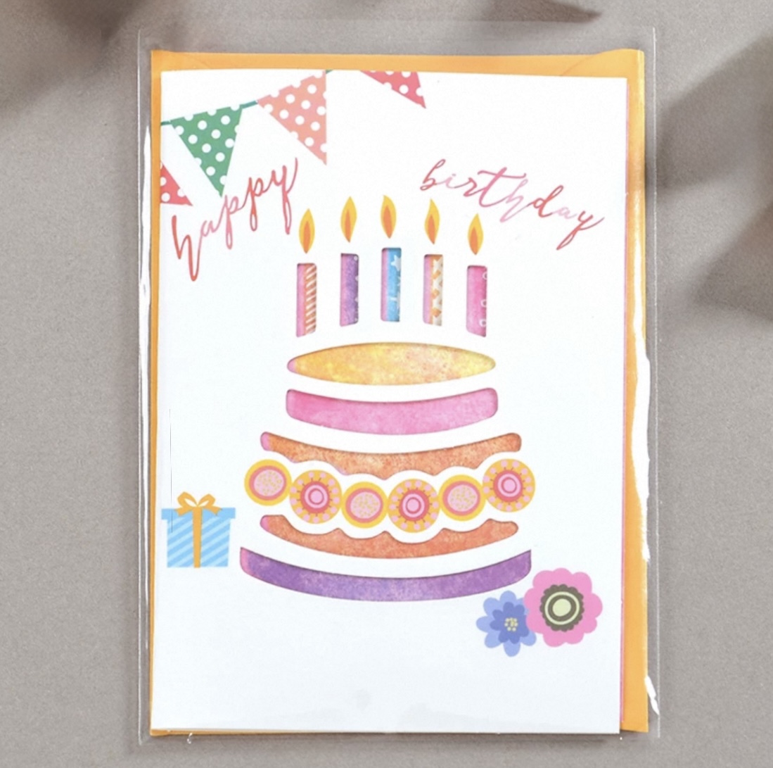 小型心意卡 (13) - Happy Birthday