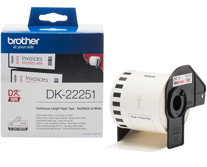 Brother DK-22251 自由長度之標籤