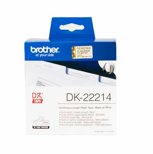 Brother DK-22214 自由长度之标签