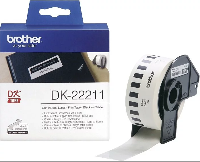 Brother DK-22211 自由長度之標籤