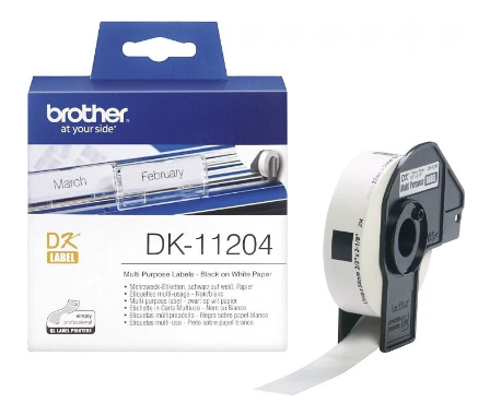 Brother DK-11204 已剪裁尺寸之標籤