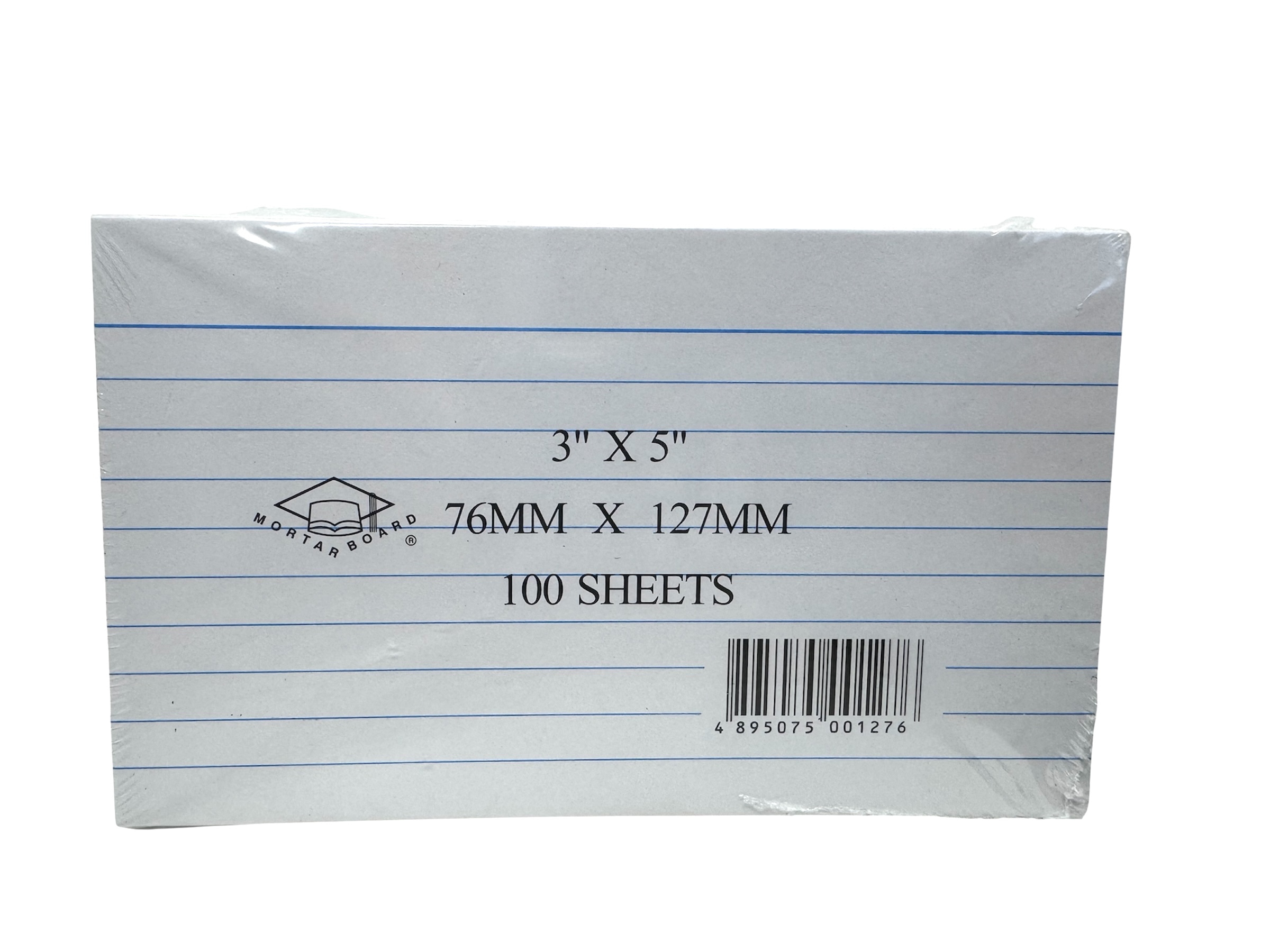 MORTAR BOARD 3" x 5" 備忘卡