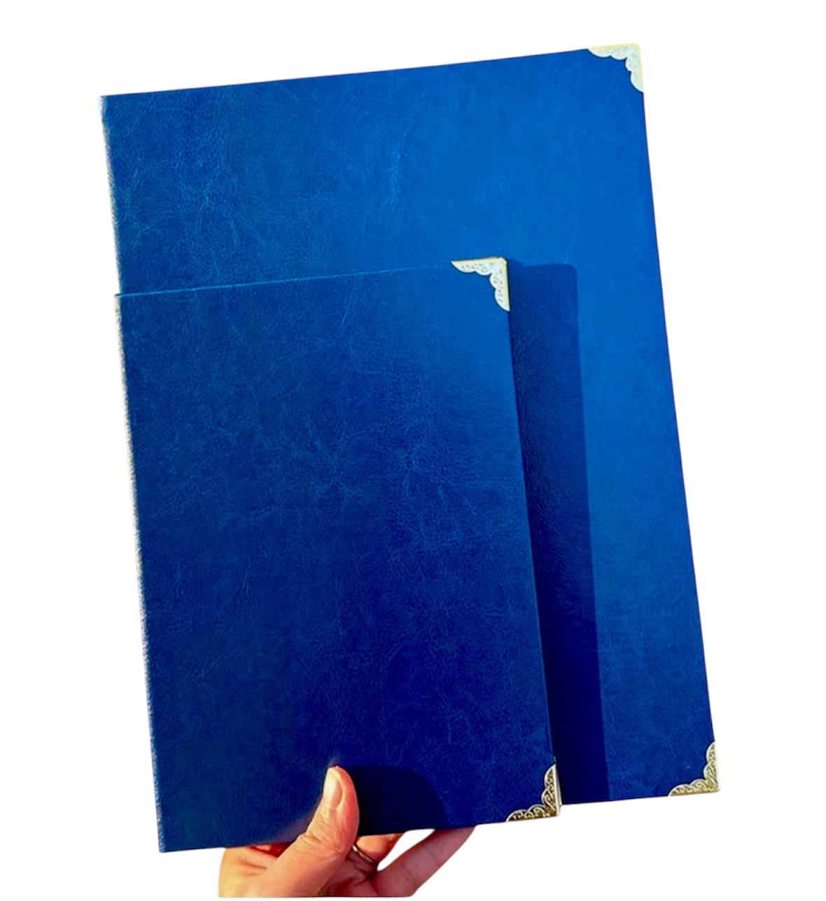 C04 - A4 合約簿 / 證書套 / 獎狀套 (硬皮-金角雙面) (滿$300免費送貨) **預訂貨品**