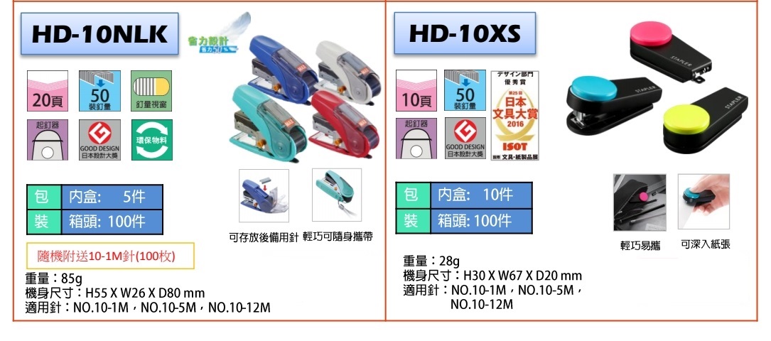 MAX 釘書機系列