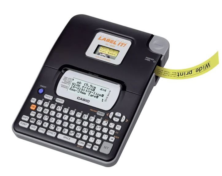 CASIO KL-820-W EZ-LABEL PRINTER 英文標籤機