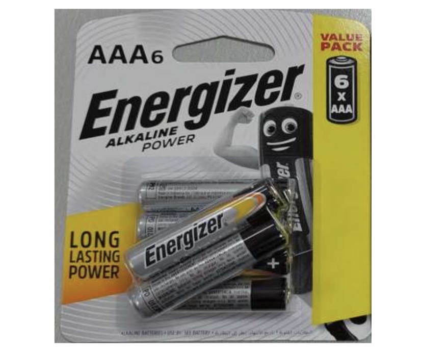 勁量 3A 鹼性電池 6粒裝