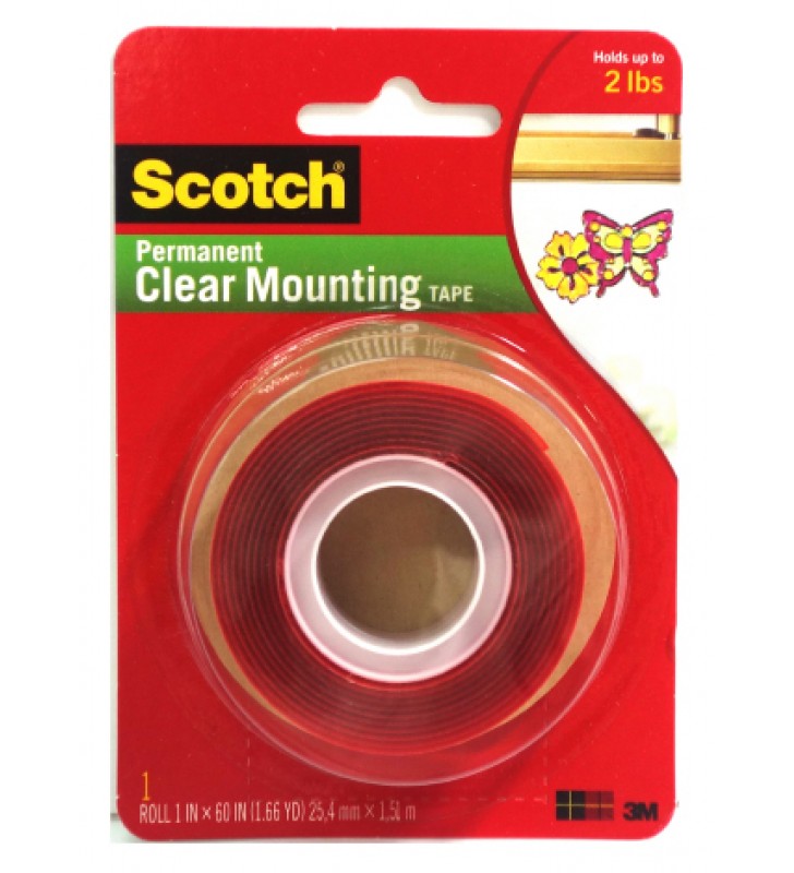 3M #4010 強力雙面透明膠帶