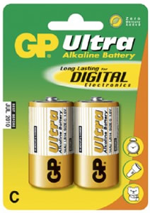 GP 鹼性電池 (C電）