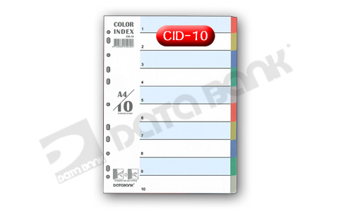 Databank CID10 (10級) 膠分類索引
