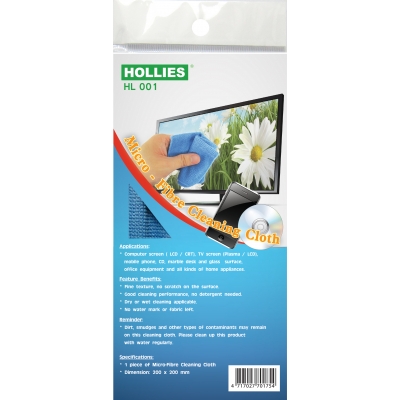 HOLLIES 防靜電螢幕清潔纖維布