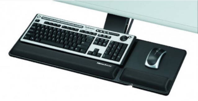 Fellowes FW8017801 高級全方位鍵盤托組合