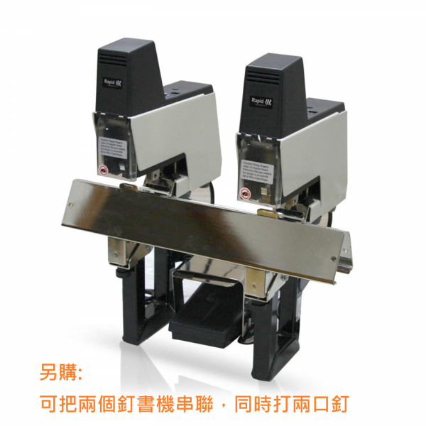 Rapid #106E 二合一平釘/騎馬釘電動釘書機 (可釘50張紙) (瑞典製造)