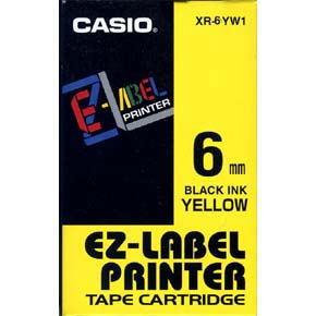 Casio XR-6 6mm Labelling Tape 標籤帶