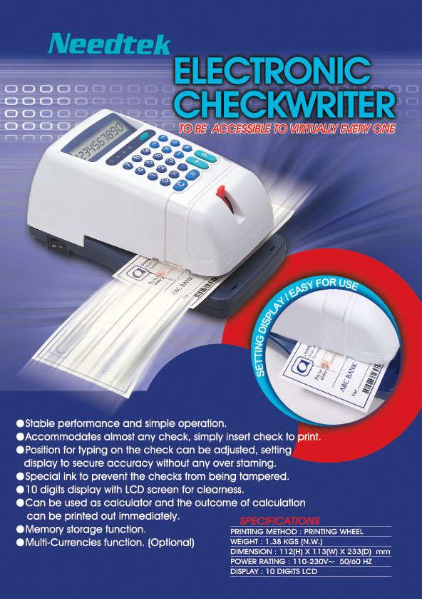 Needtek EC-55 電子支票打印機